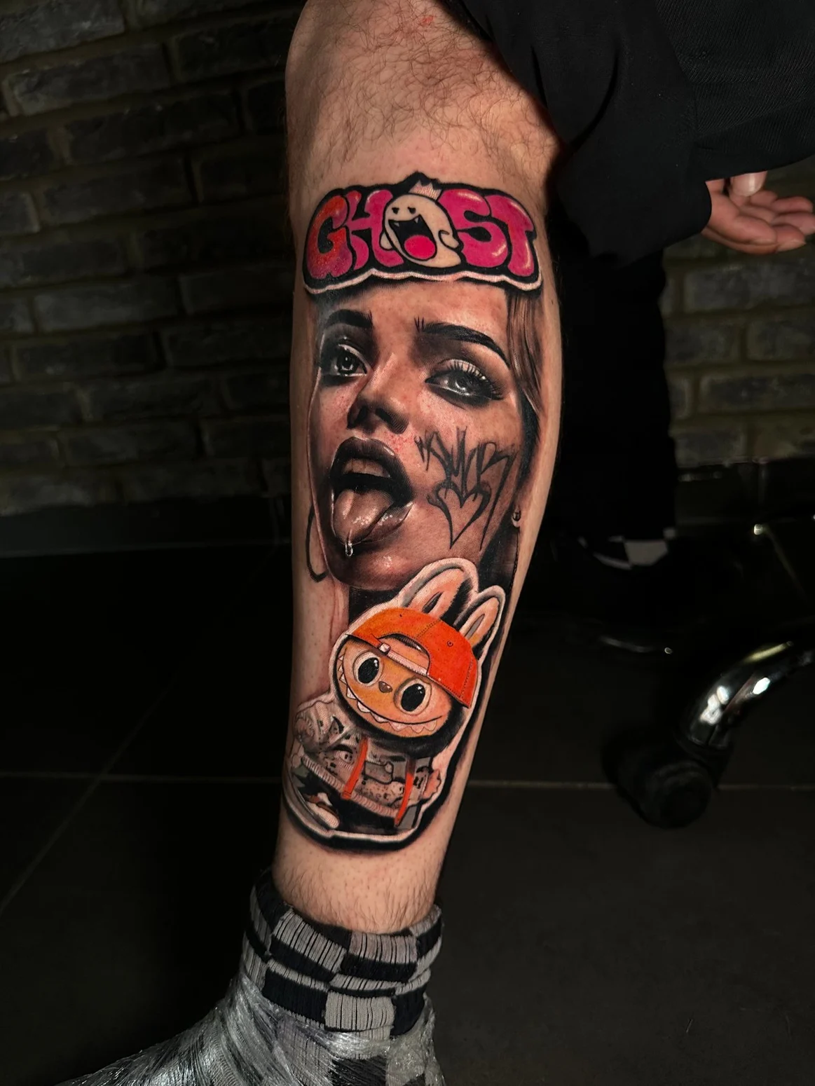 Portrait Tattoo aus Ink District Heppenheim