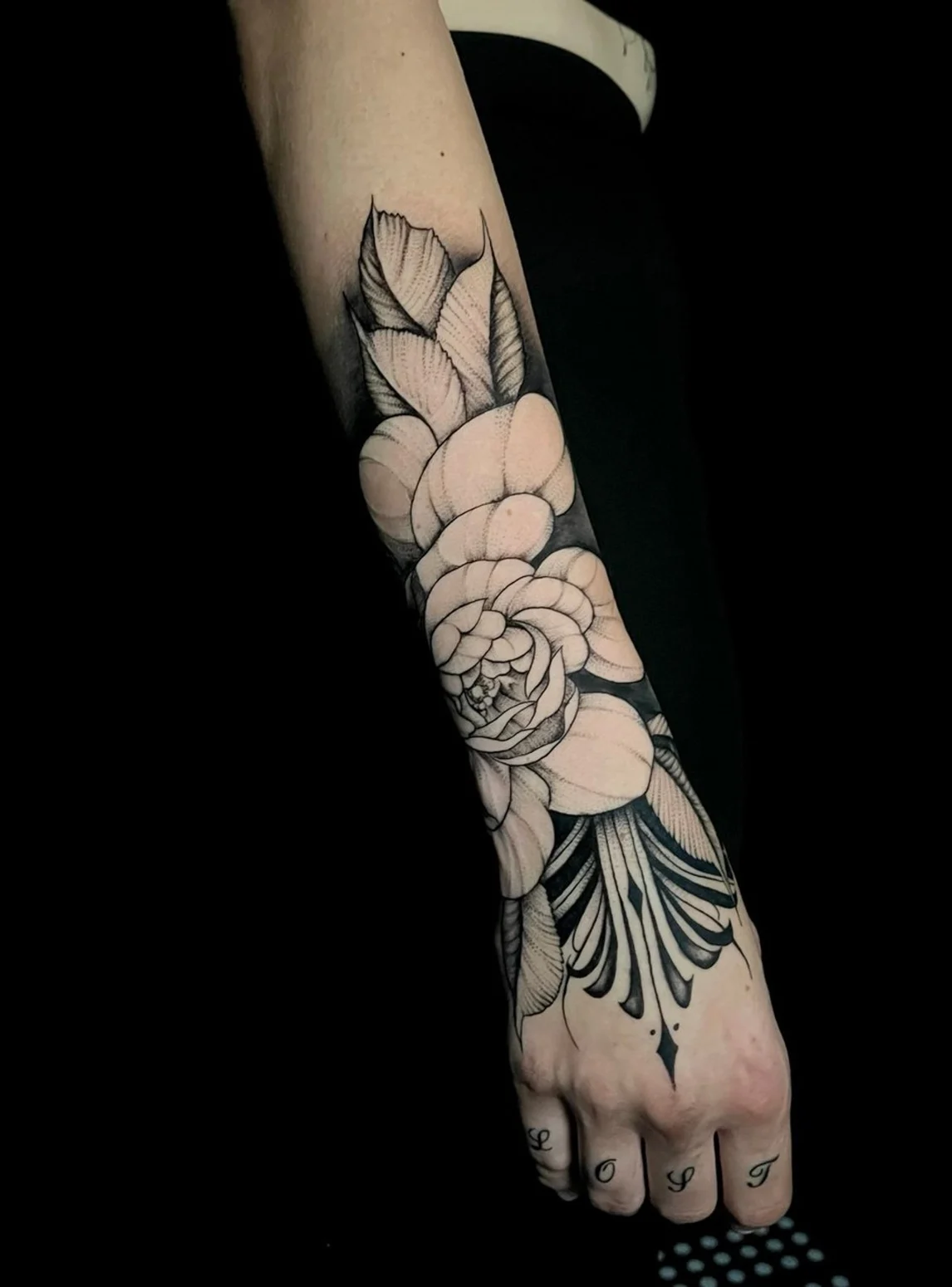 Fineline Tattoo aus Ink District Bitburg