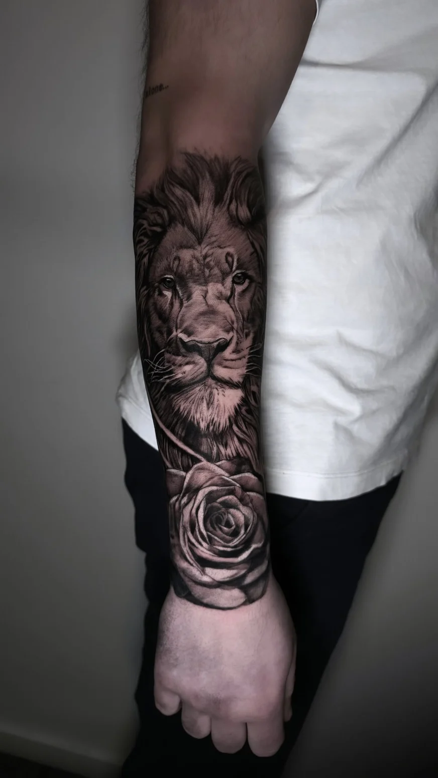 Floral Tattoo aus Ink District Grünstadt