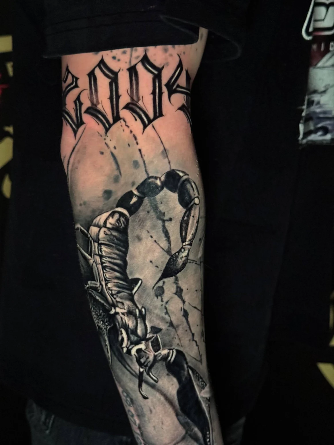 Black & Grey Tattoo aus Ink District Grünstadt