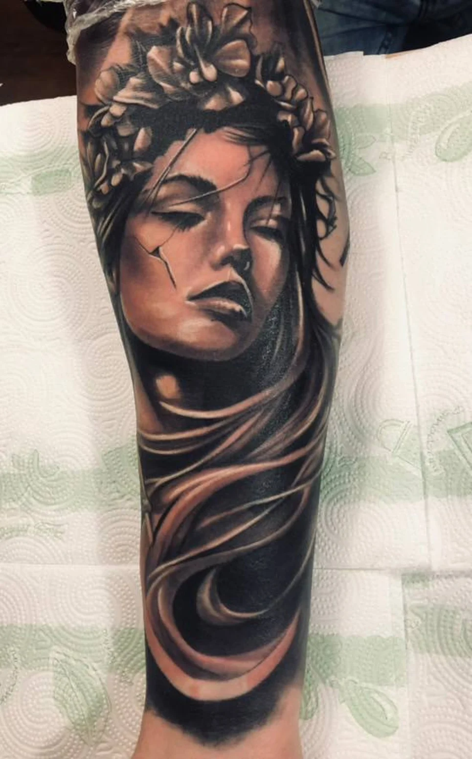 Portrait Tattoo aus Ink District Grünstadt