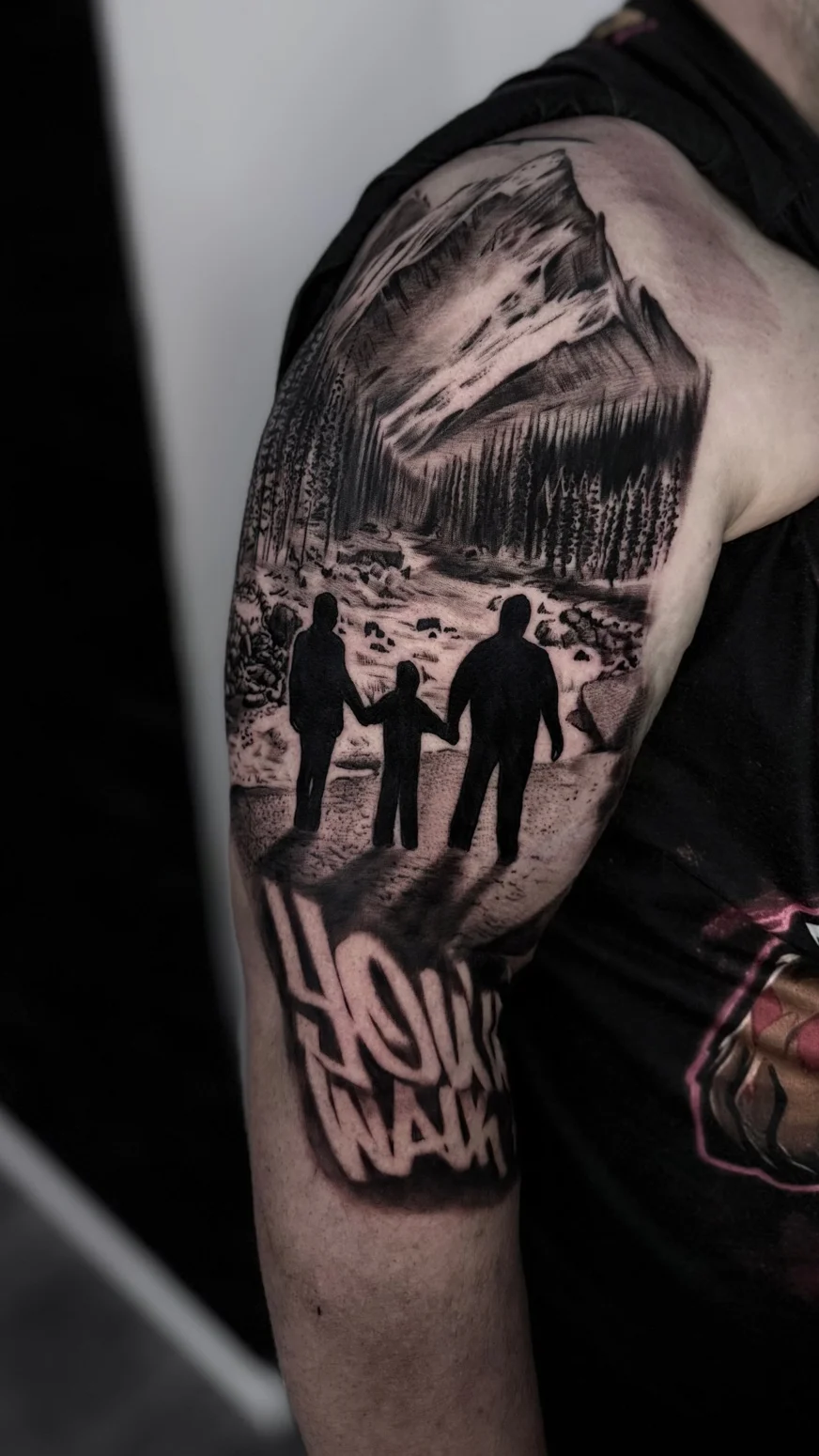 Black & Grey Tattoo aus Ink District Grünstadt