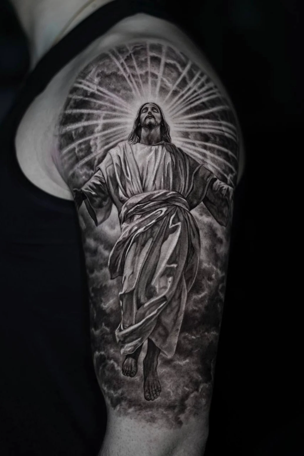 Realistic Tattoo aus Ink District Heidelberg