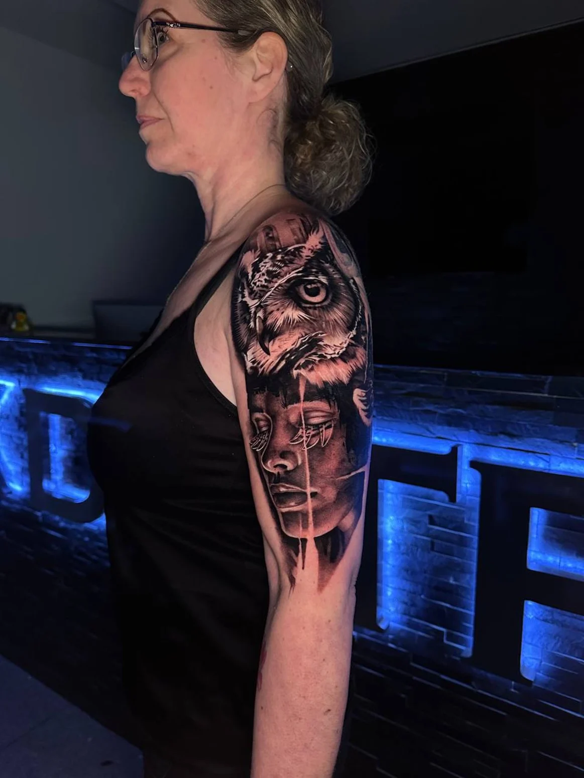 Black & Grey Tattoo aus Ink District Heidelberg