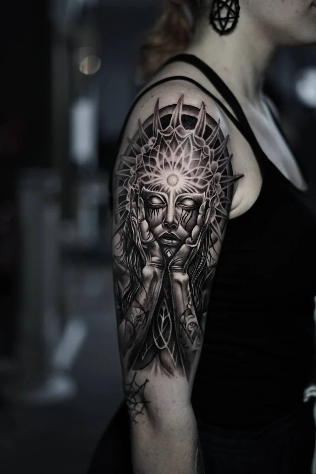 Black & Grey Tattoo aus Ink District Heidelberg