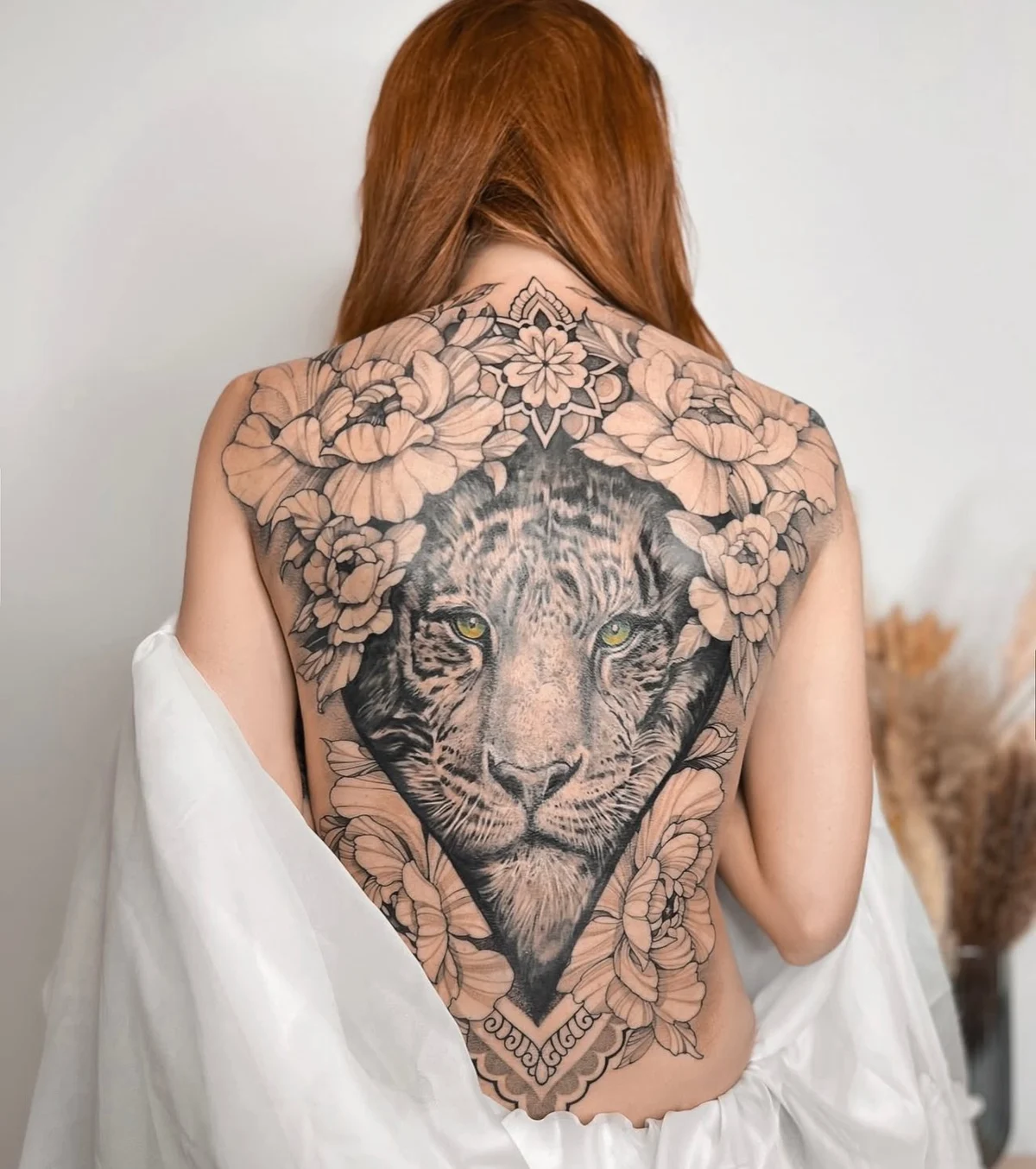 Floral Tattoo aus Ink District Heppenheim