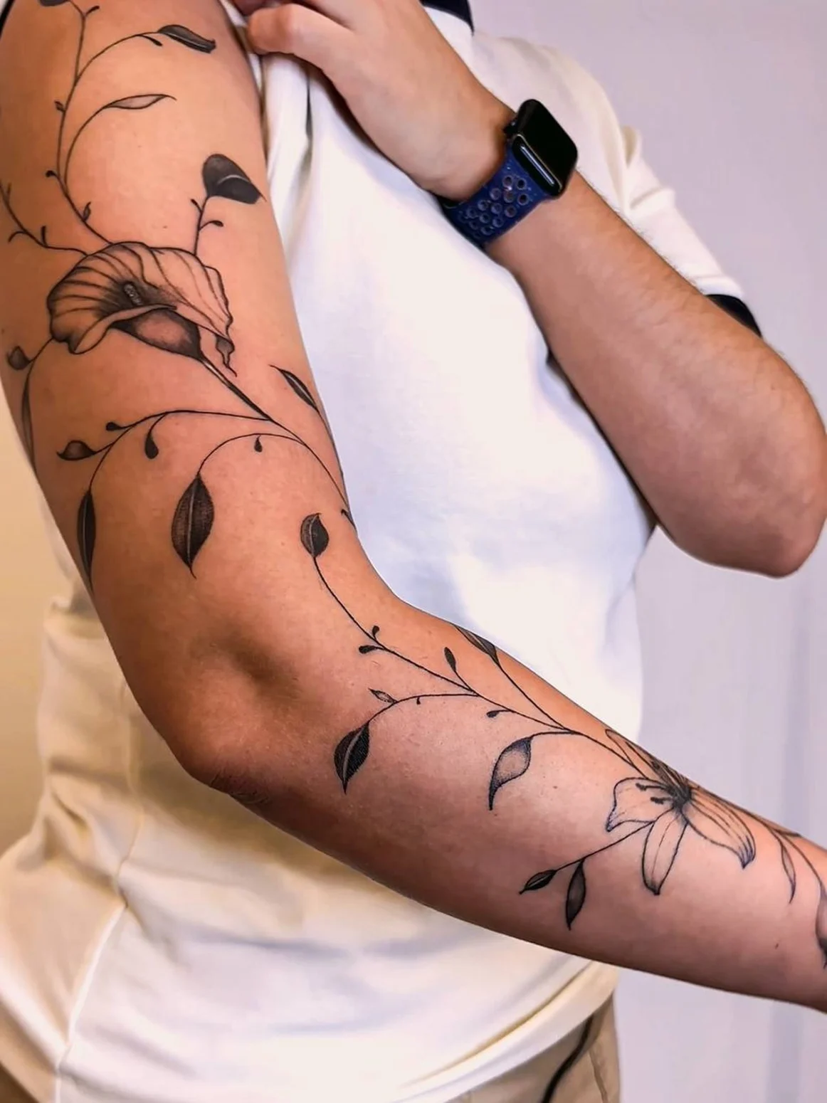 Floral Tattoo aus Ink District Korbach
