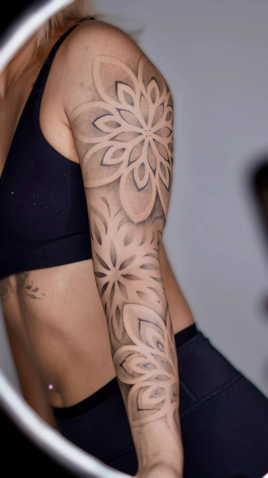 Floral Tattoo aus Ink District Korbach