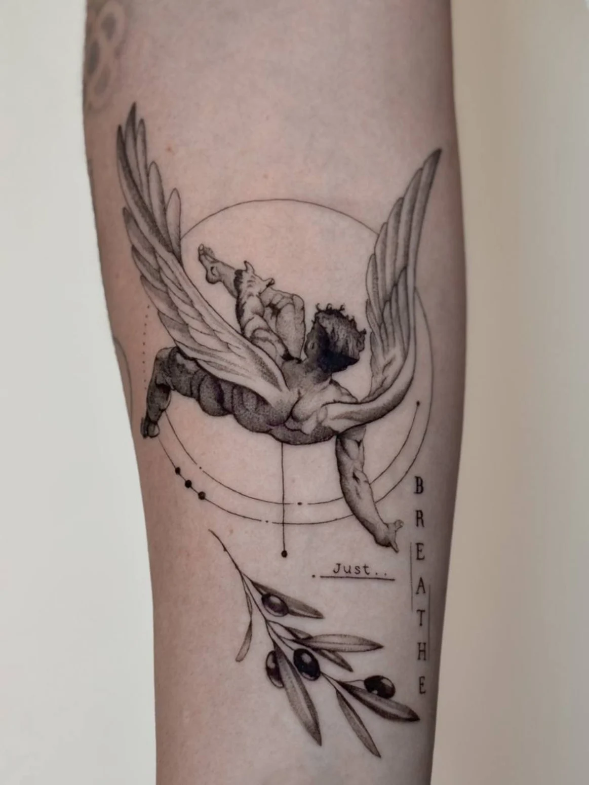 Fineline Tattoo aus Ink District Korbach