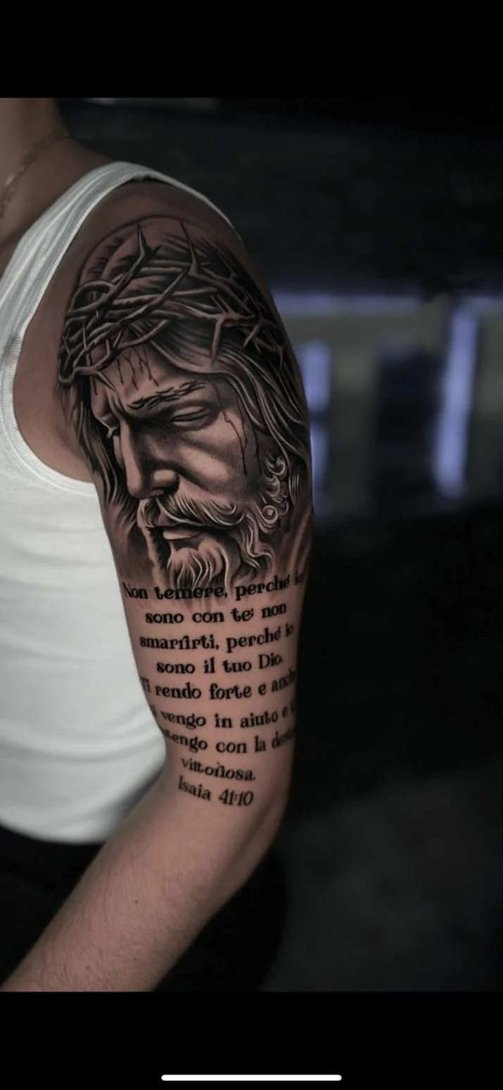 Portrait Tattoo aus Ink District Mannheim