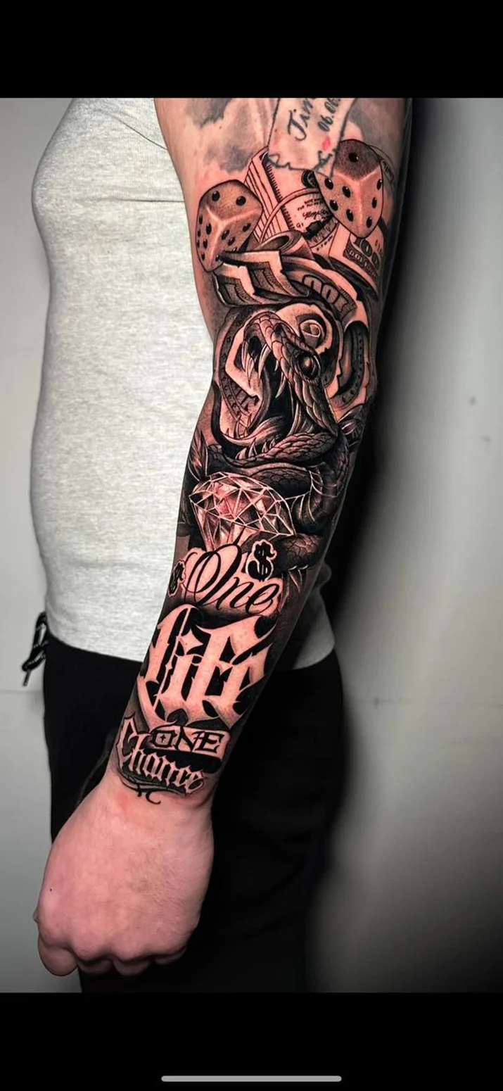 Chicano Tattoo aus Ink District Mannheim