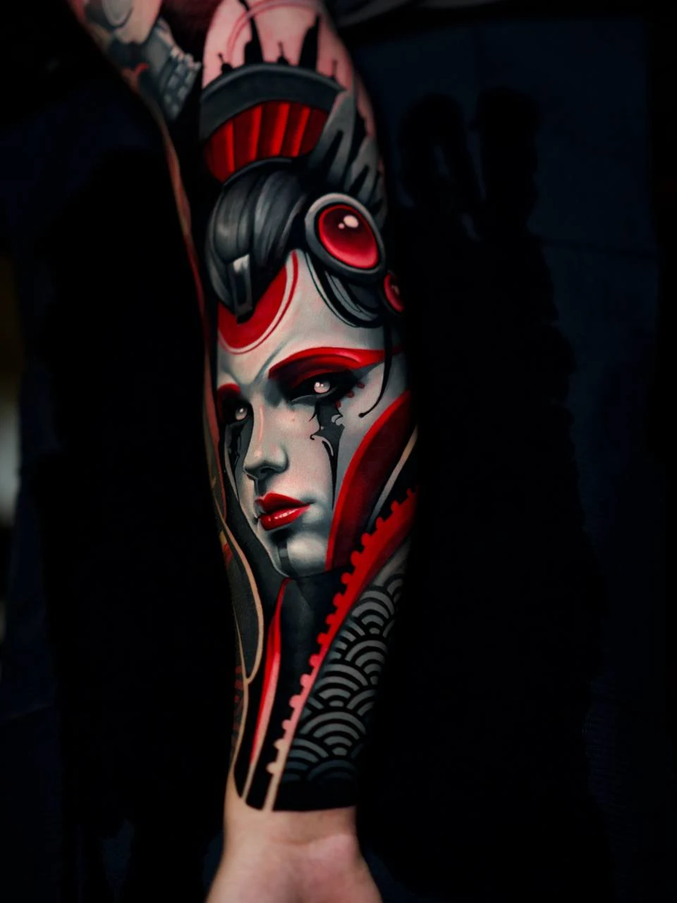 Color Originalarbeit aus Ink District