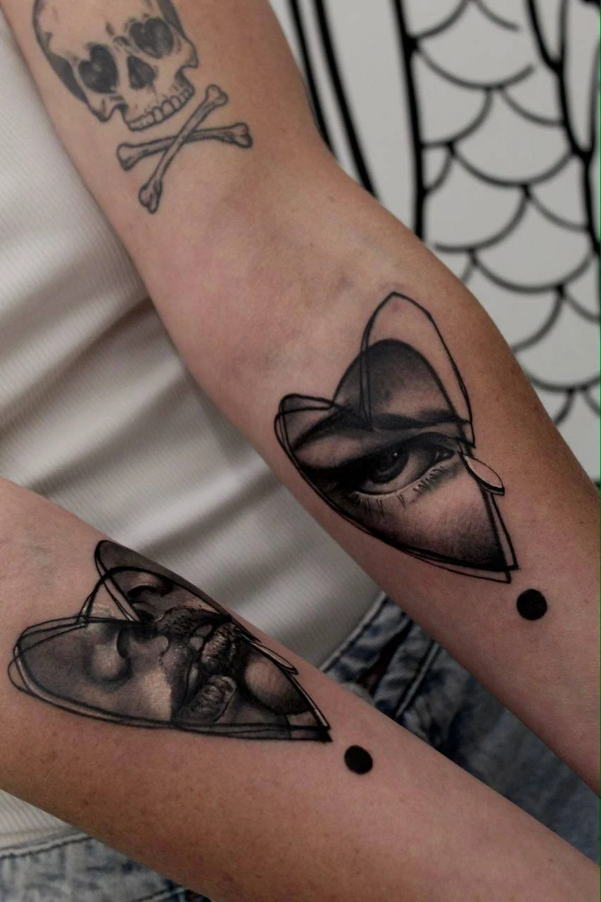 Fineline Originalarbeit aus Ink District